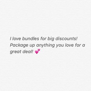 Bundle for big savings! 🥰